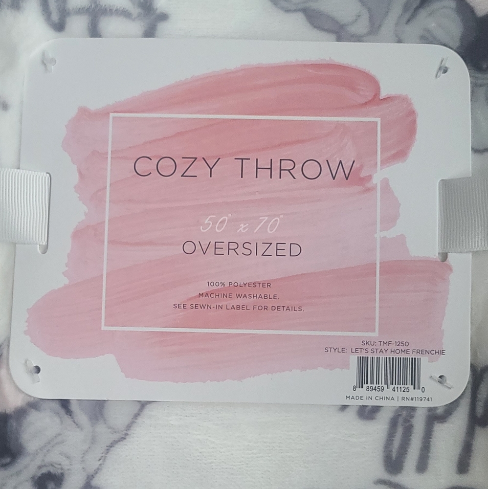 Cozy Frenchie 'Let's Cuddle' Blaknet